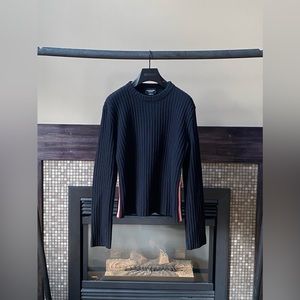 CK205W39NYC Ribbed Side Stripe Sweater